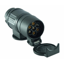 Adattatore 12-24V con spina 13 poli e presa 7 poli