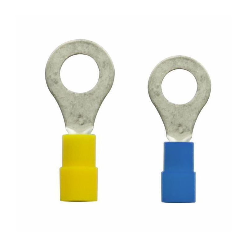 TERMINALE AD OCCHIELLO DOPPIA TENUTA BLU Ø 8,4 MM