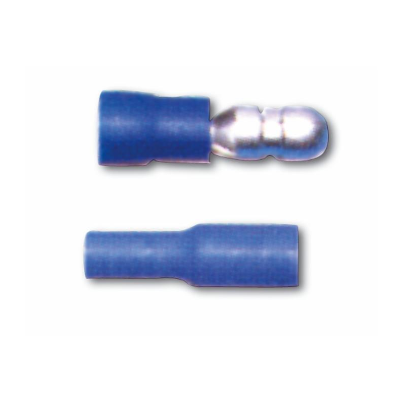 TERMINALE FEMMINA CILINDRICO TOTALMENTE ISOLATO