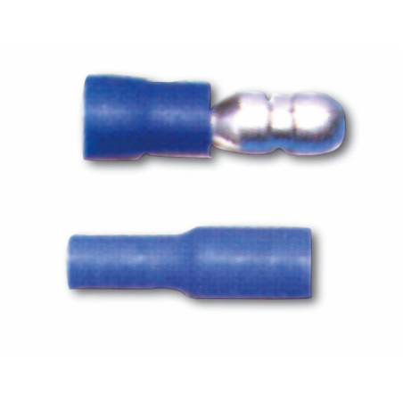 TERMINALE FEMMINA CILINDRICO TOTALMENTE ISOLATO