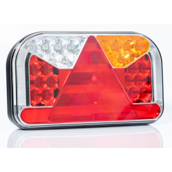 Fanale posteriore LED dx 12-36V, 240x55x140 mm