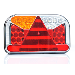 Fanale posteriore LED sx 12-36V, 240x55x140 mm