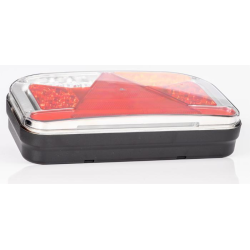 Fanale posteriore LED sx 12-36V, 240x55x140 mm