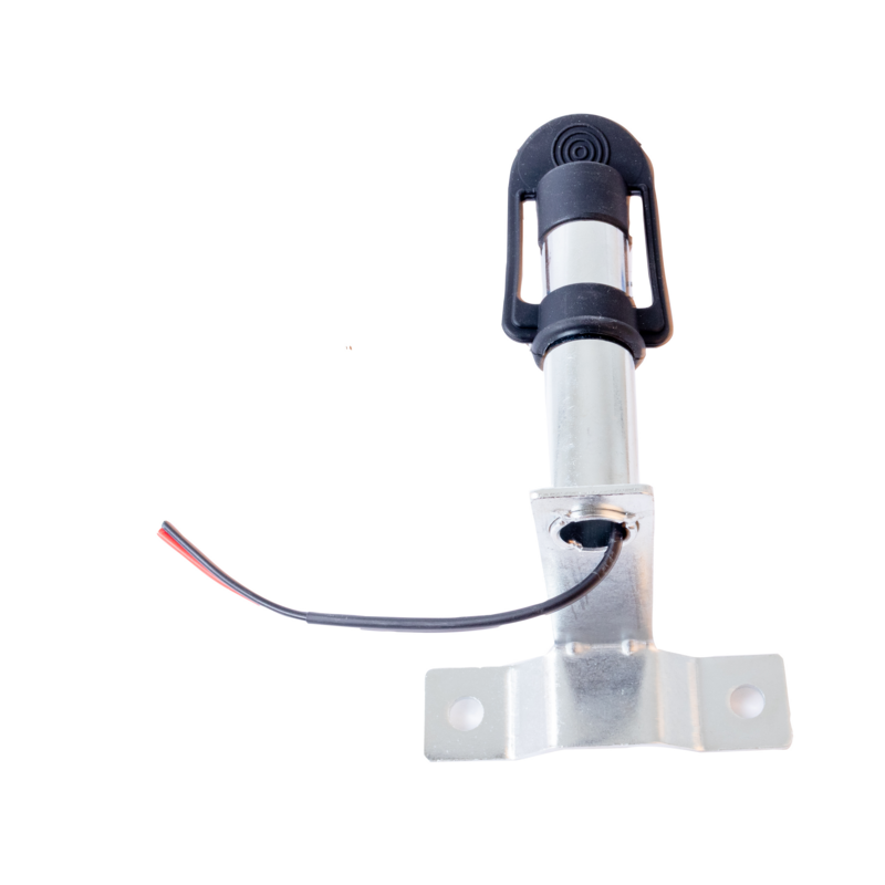 Piantone supporto girofaro con staffa lunga laterale