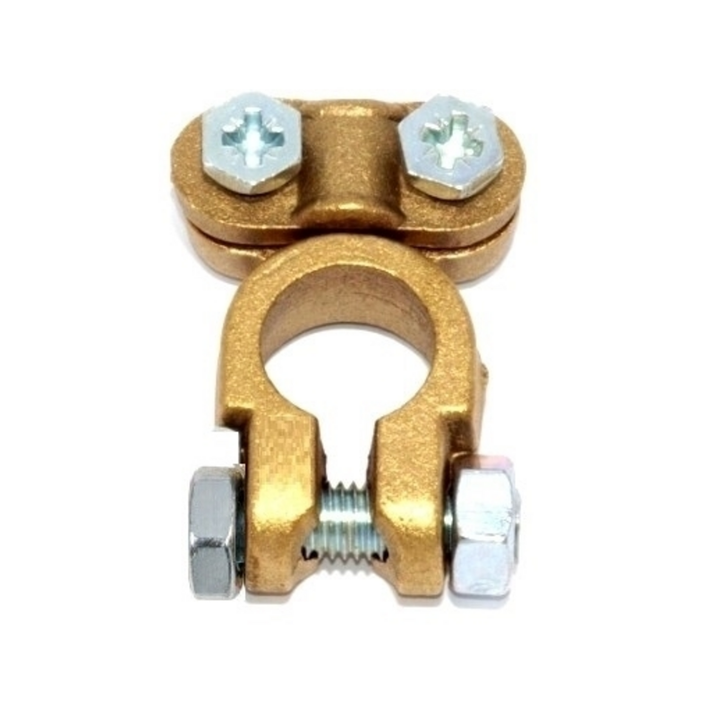 MORSETTO BATTERIA A PIASTRINA NEGATIVO