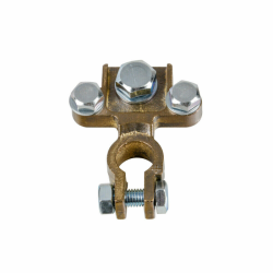 MORSETTO BATTERIA POSITIVO PESANTE CON VITI Ø 8/10/8