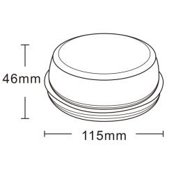 Calotta girofaro art. 55401, 55402, 55403