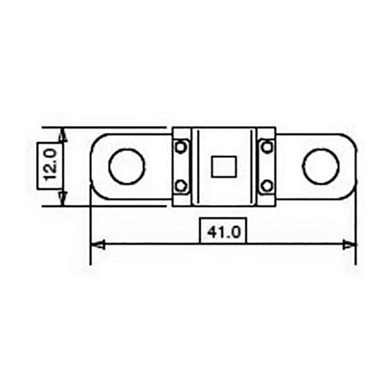 Set da 10 fusibili tipo Midscrew da 50A
