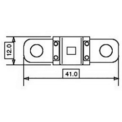 Set da 10 fusibili tipo Midscrew da 80A