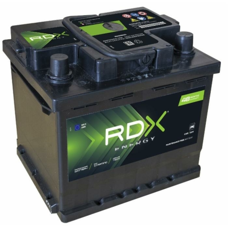 BATTERIA 12V 45AH 480A 207X175X175 MM DX