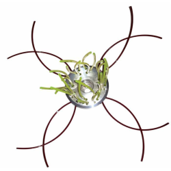 TESTINA UNIVERSALE MULTIFILO IN ALLUMINIO PER PULIZIA