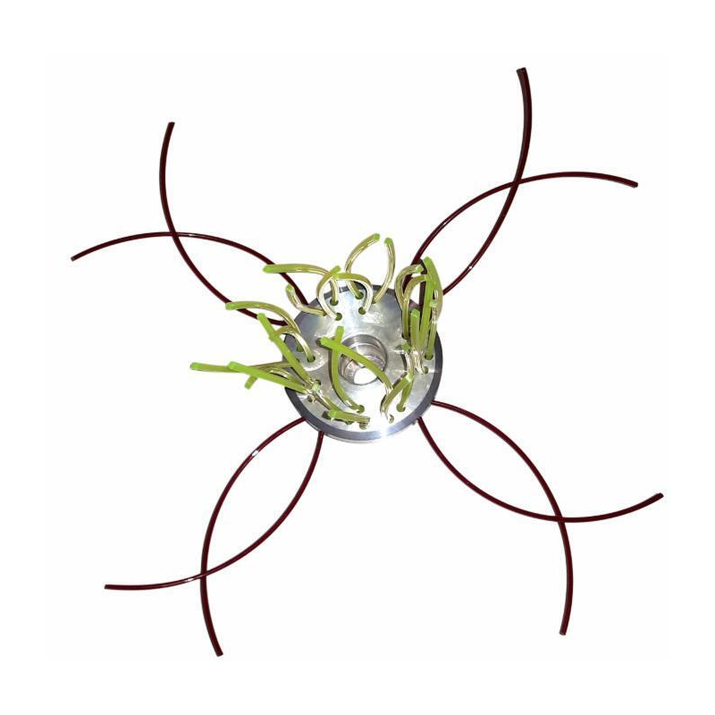 TESTINA UNIVERSALE MULTIFILO IN ALLUMINIO PER PULIZIA