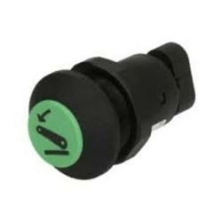 Interruttore a pulsante PNEUTRON verde, simbolo sollevatore abbassato parte sx