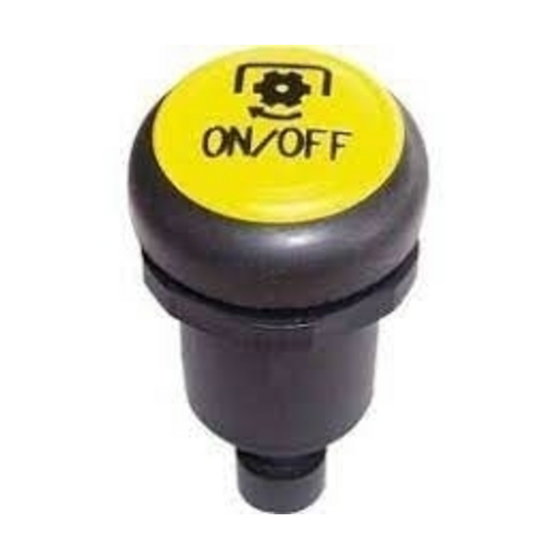 Interruttore a pulsante PNEUTRON giallo, simbolo presa di forza PTO ON/OFF