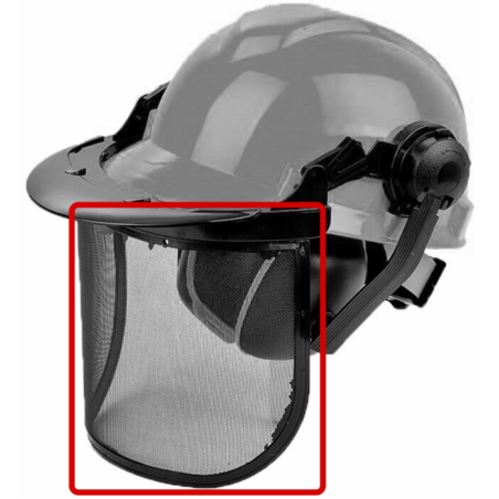 VISIERA IN RETE A RICAMBIO PER 08838 TIPO VECCHIO