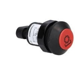 Interruttore a pulsante PNEUTRON rosso, simbolo presa di forza PTO STOP