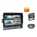Kit videocamera 9" HD 12-24V 16:9 4 QUAD split monitor