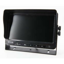 Kit videocamera 9" HD 12-24V 16:9 4 QUAD split monitor