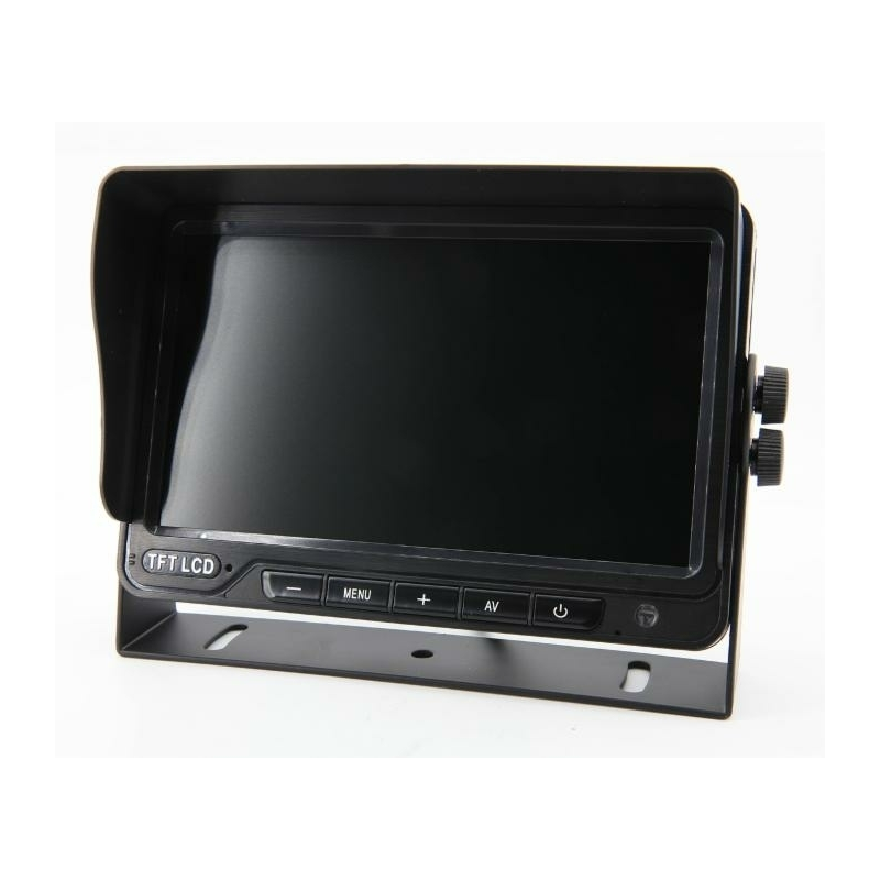 Kit videocamera 9" HD 12-24V 16:9 4 QUAD split monitor