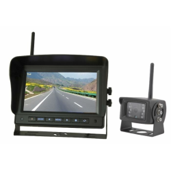Kit videocamera wireless 7" TFT LCD 12-24V