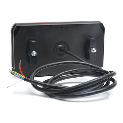 Fanale posteriore LED, lato dx, 12-24V, 242x58,2x134 mm