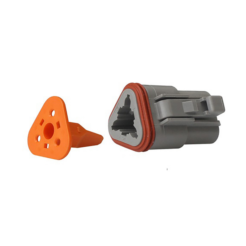 CONNETORE E PIASTRINA SPINA 3 POLI  CONNEX