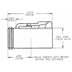 CONNETORE E PIASTRINA SPINA 4 POLI  CONNEX