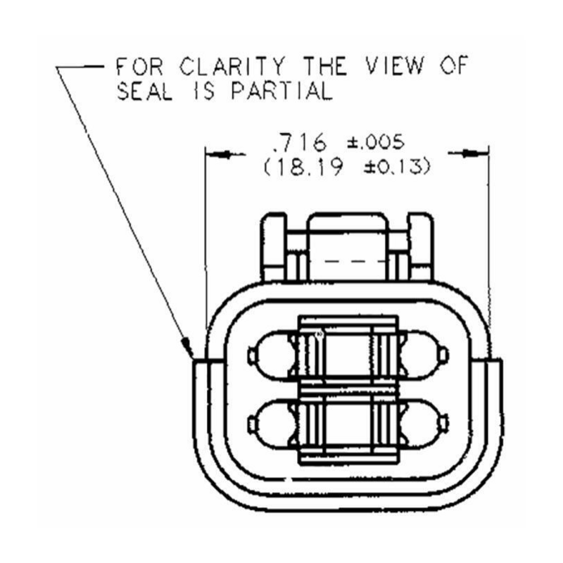 CONNETORE E PIASTRINA SPINA 4 POLI  CONNEX