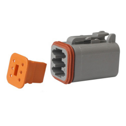 CONNETORE E PIASTRINA SPINA 6 POLI  CONNEX