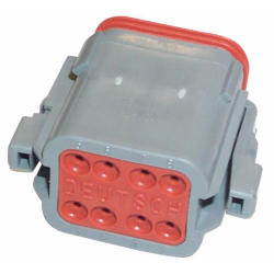 CONNETORE E PIASTRINA SPINA 8 POLI  CONNEX