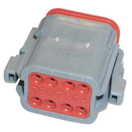 CONNETORE E PIASTRINA SPINA 8 POLI  CONNEX