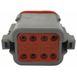 CONNETORE E PIASTRINA SPINA 8 POLI  CONNEX