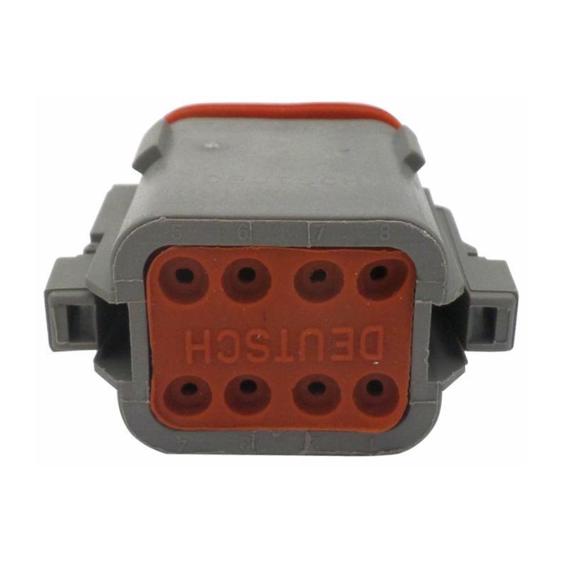 CONNETORE E PIASTRINA SPINA 8 POLI  CONNEX