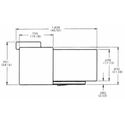 CONNETTORE E PIASTRINA PRESA 6 POLI CONNEX