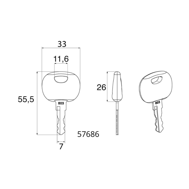 Chiave di accensione