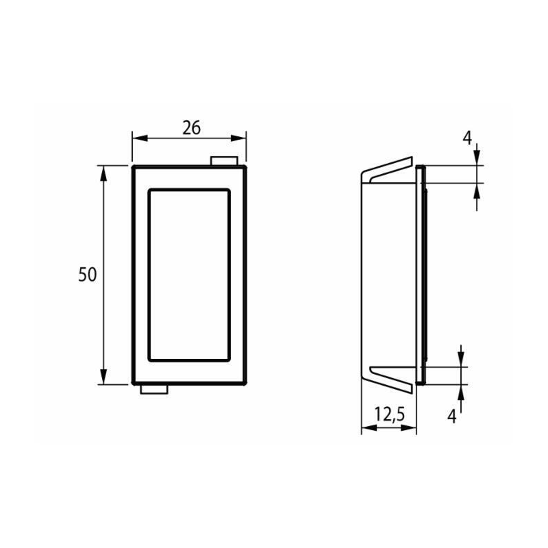 Tappo copri-foro basculante