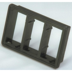 Mostrina per 3 interruttori