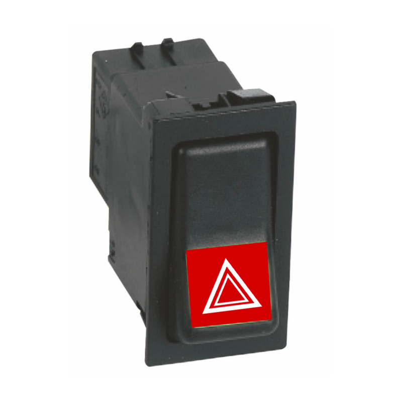 INTERRUTTORE BASCULANTE ON-OFF 12V EMERGENZA