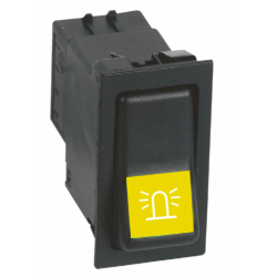 INTERRUTTORE BASCULANTE ON-OFF 12V LAMPADA ROTANTE