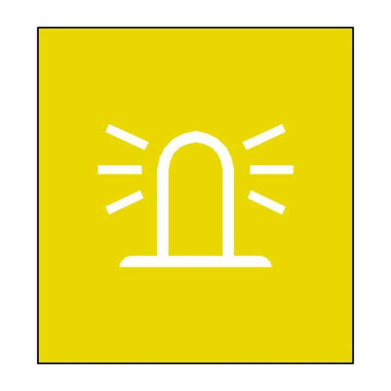 INTERRUTTORE BASCULANTE ON-OFF 12V LAMPADA ROTANTE