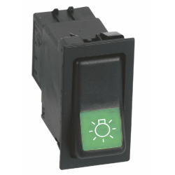 INTERRUTTORE BASCULANTE OFF-ON-ON 12V LUCI DI POSIZIONE
