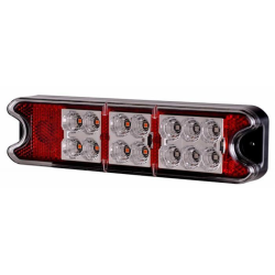 Fanale posteriore LED dx/sx 10-30V 191x31x49 mm