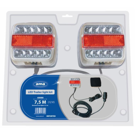 KIT LUCI POSTERIORI LED, CAVI 7,5 M + 2,5 M
