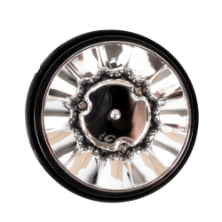 Lampeggiante a LED 12-24V a base piana, 12 Led, 16W, IP66