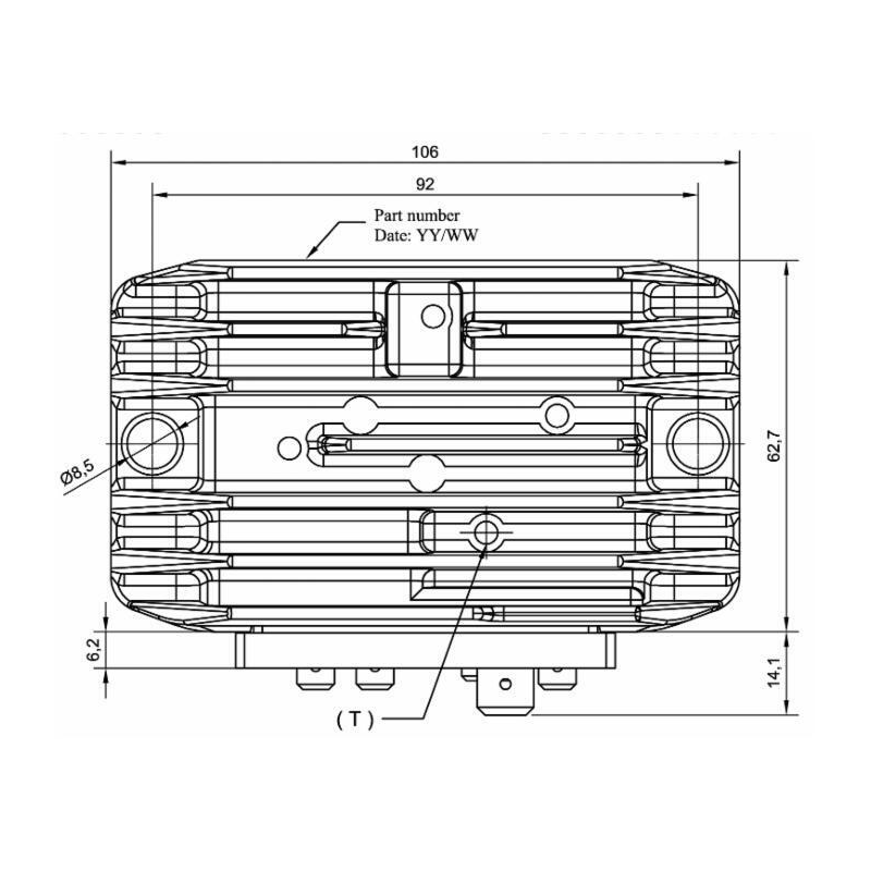 REGOLATORE LOMBARDINI 12V PONTE