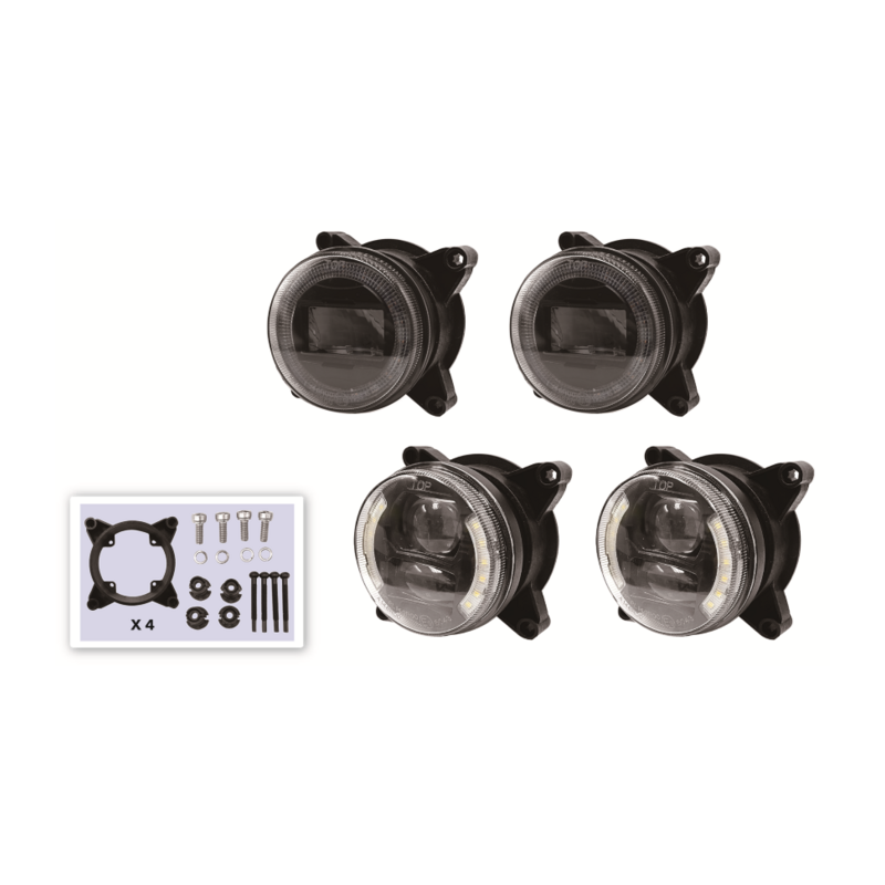 Kit proiettori a LED  compatibili con Fendt, Massey Ferguson,  Claas, Renault, Valmet&Valtra,..