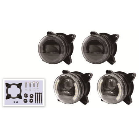 Kit proiettori a LED  compatibili con Fendt, Massey Ferguson,  Claas, Renault, Valmet&Valtra,..