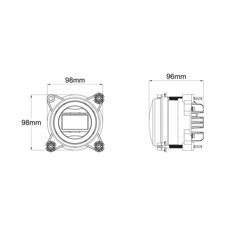 Kit proiettori a LED  compatibili con Fendt, Massey Ferguson,  Claas, Renault, Valmet&Valtra,..