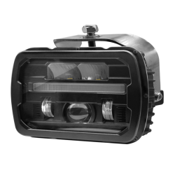 Proiettore a LED lente riscaldata e freccia sequenziale, compatibile con CASE IH, FIAT, New Holland