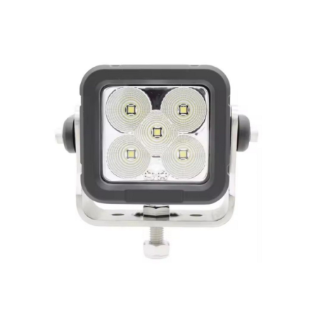 Faro lavoro LED quadrato 10-30V, 50W, 4200LM, 5 LED, raggio ampio/largo